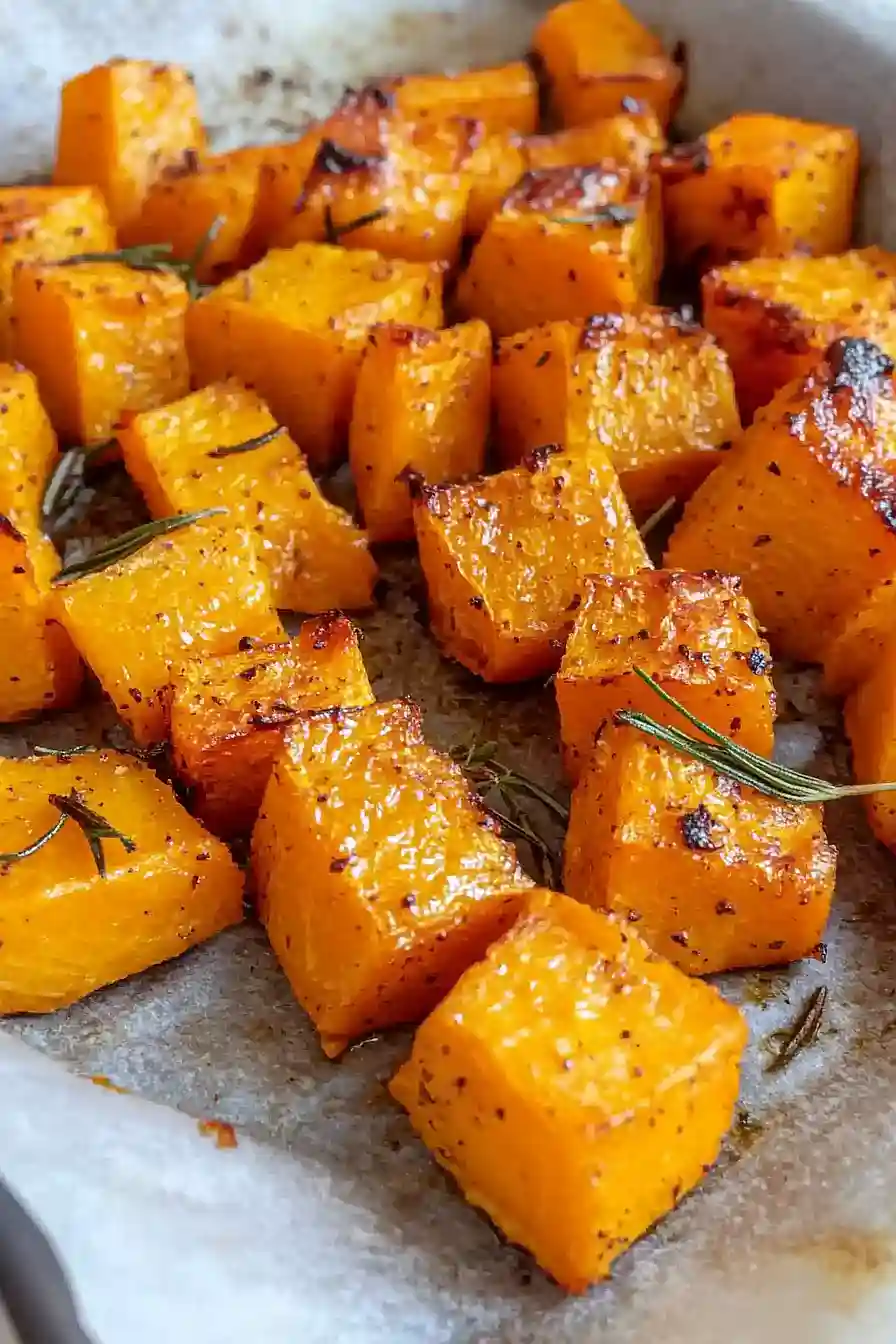 rosemary roasted butternut squash
