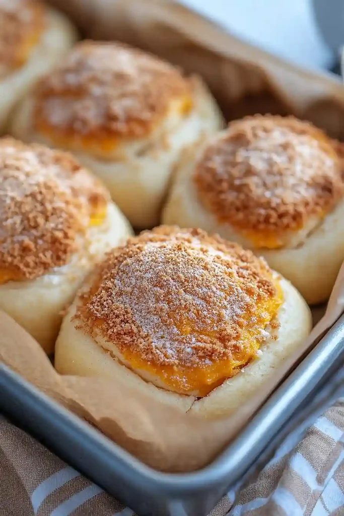pumpkin cream cheese kolaches