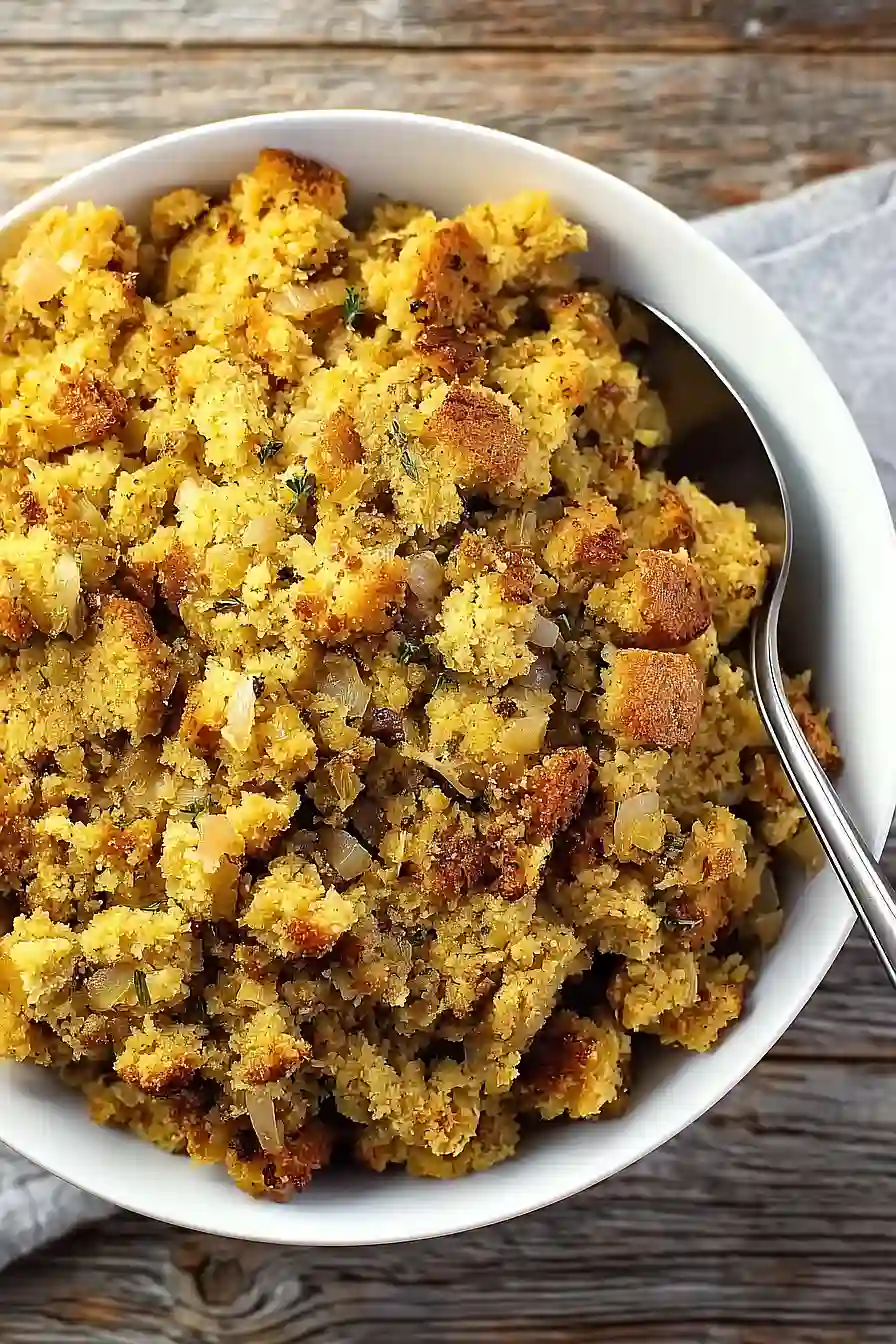 crockpot cornbread stuffing
