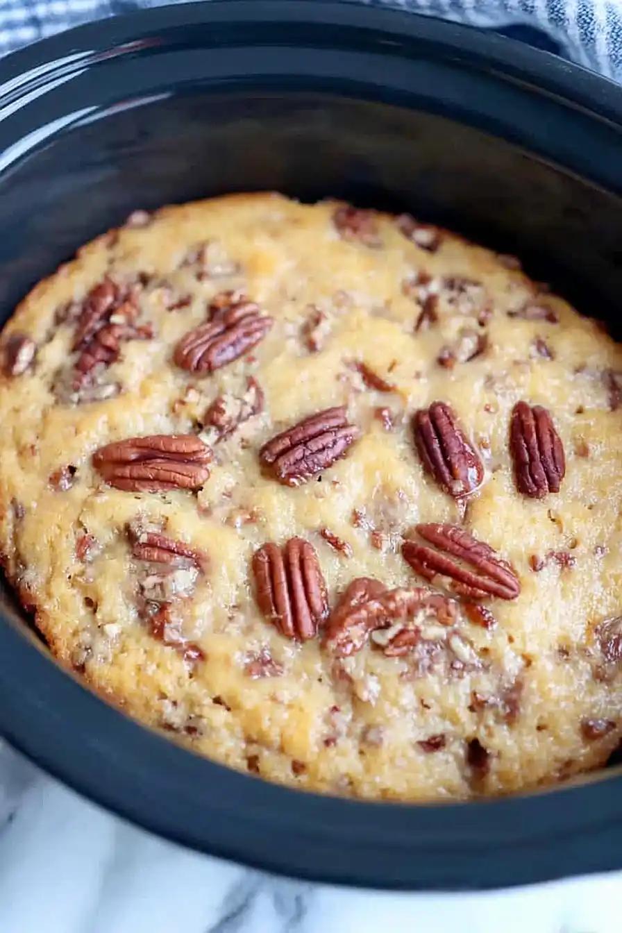 crockpot pumpkin dump cake 