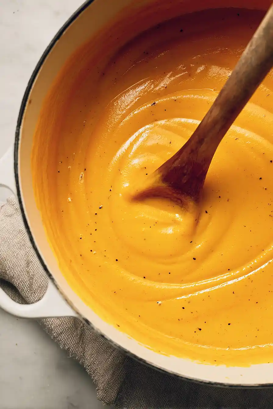 vegan roasted butternut squash soup