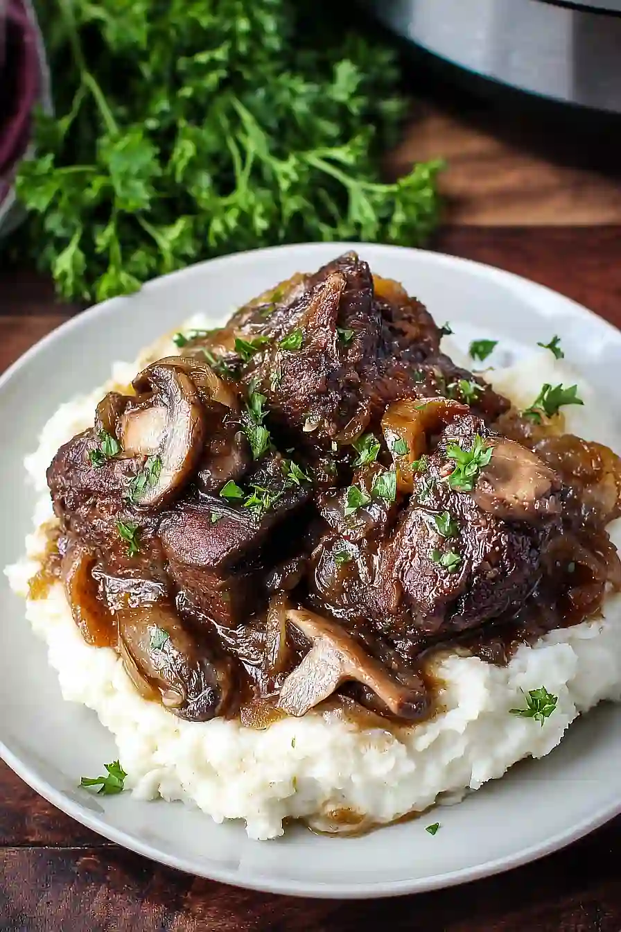crockpot braised short ribs