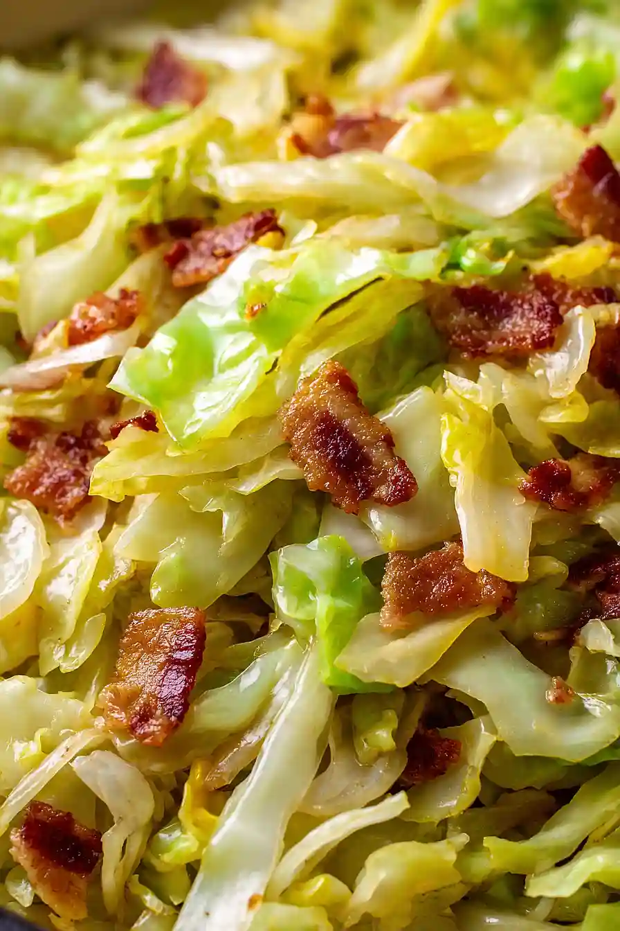 fried cabbage