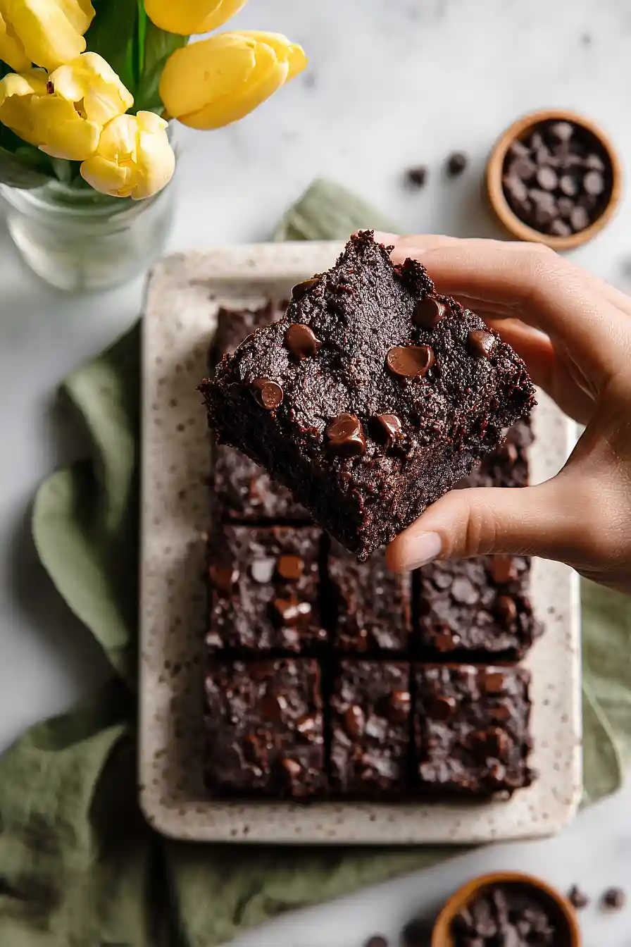 no eggs greek yogurt brownies