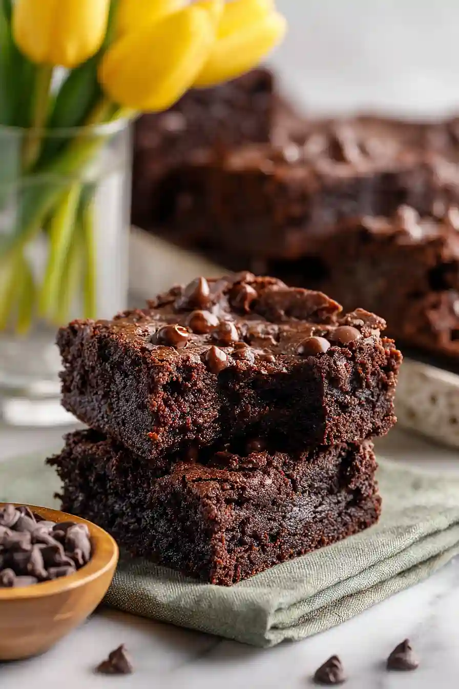 no eggs greek yogurt brownies