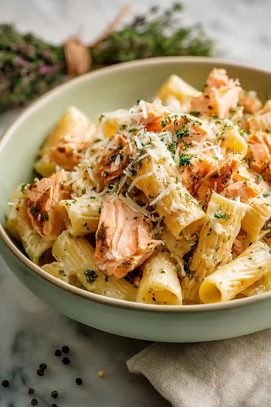 salmon pasta without cream