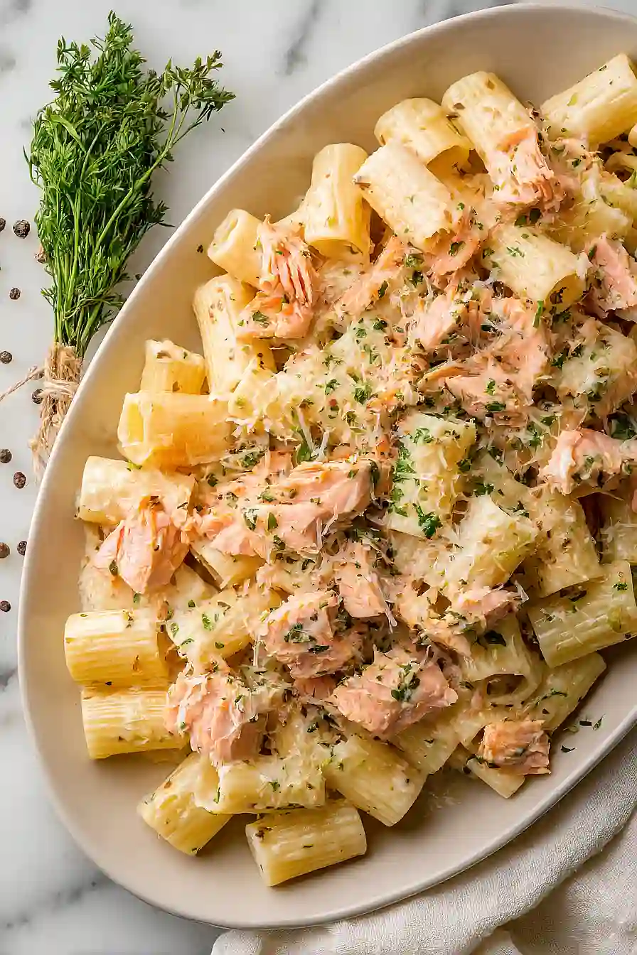 salmon pasta without cream