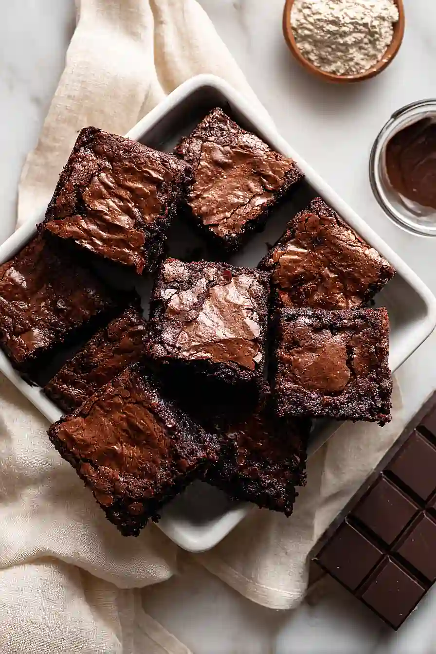 small batch brown butter brownies