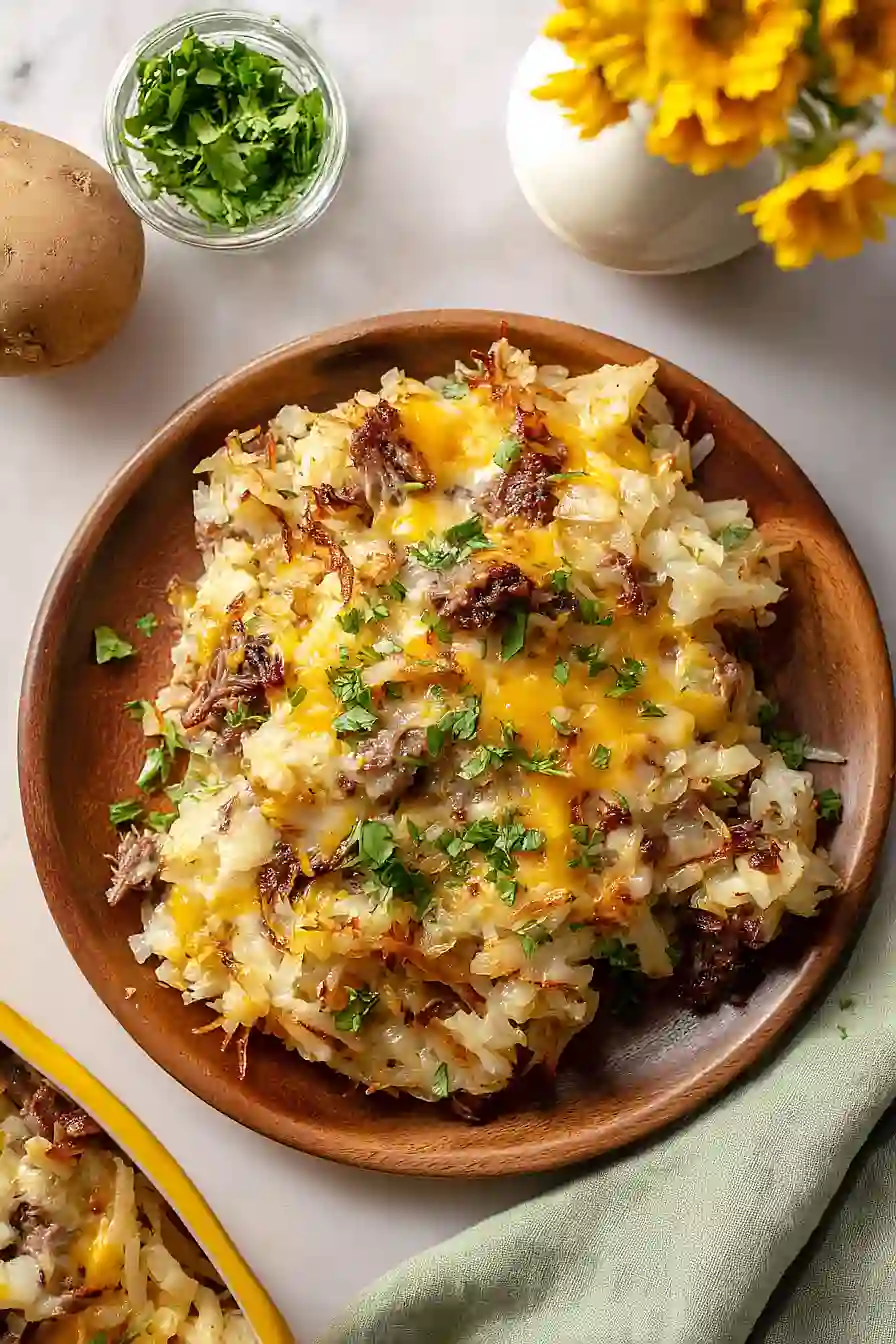 brisket hashbrown casserole