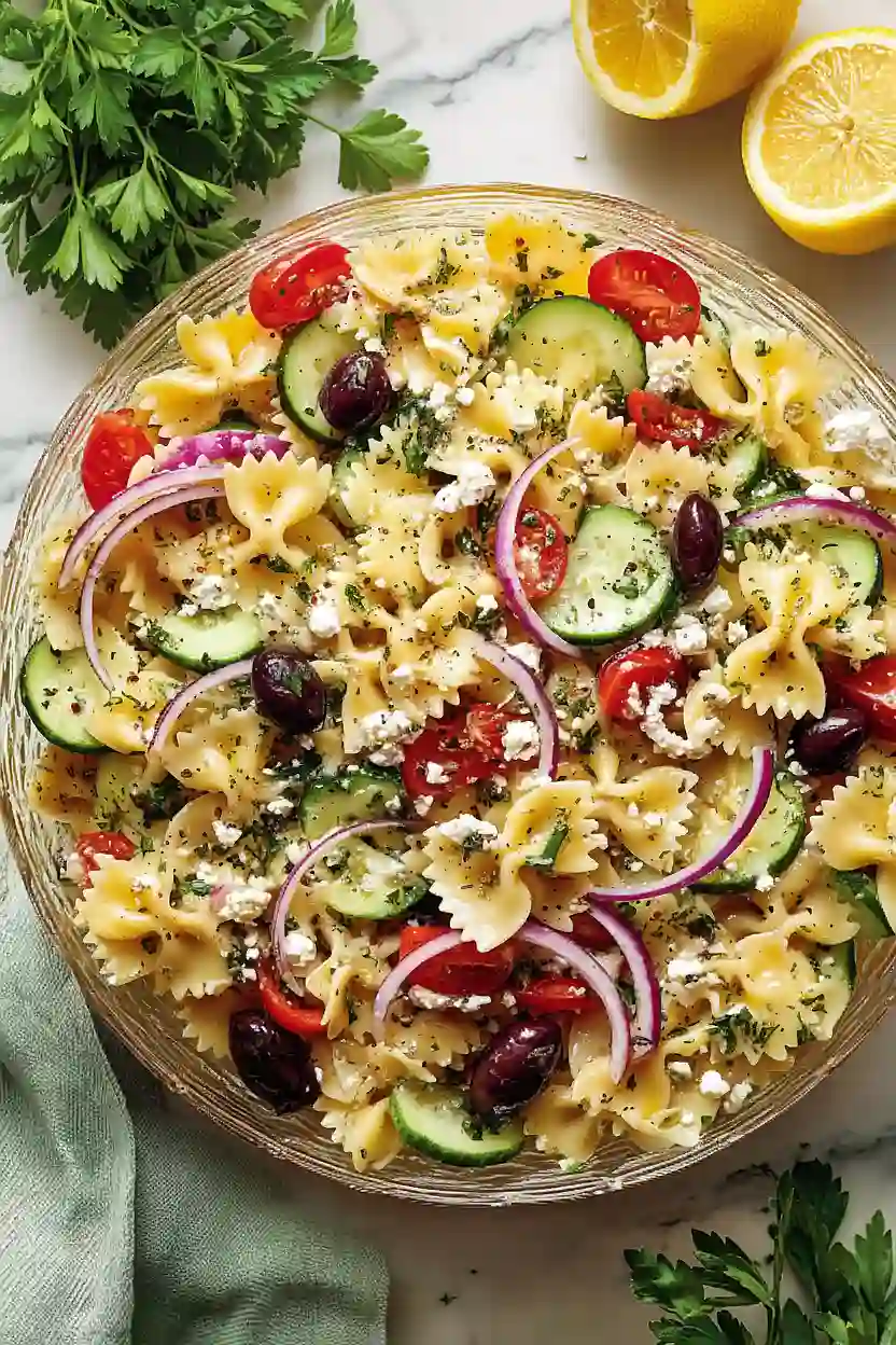 mediterranean pasta salad