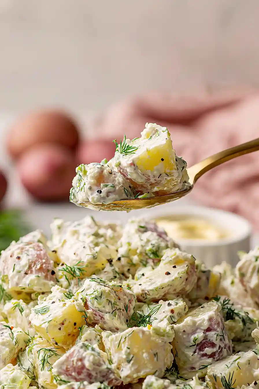 greek yogurt potato salad