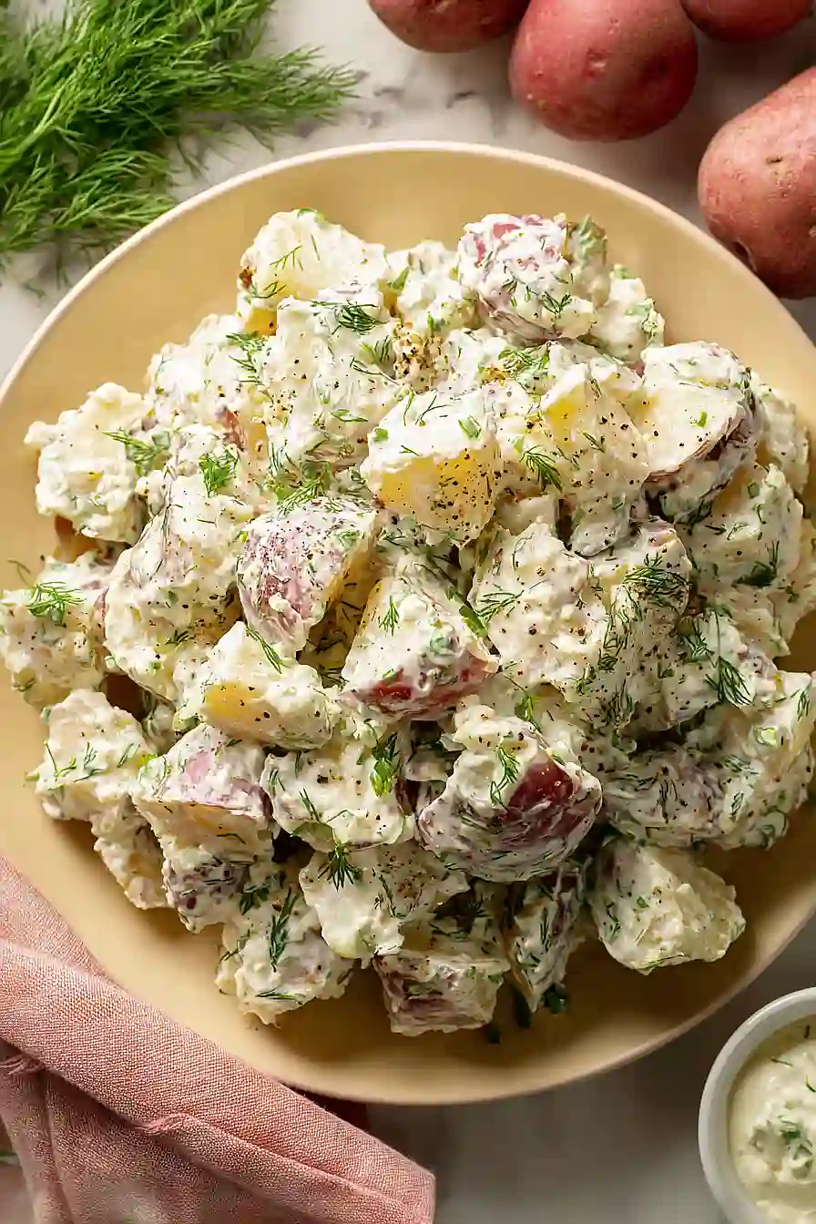 greek yogurt potato salad