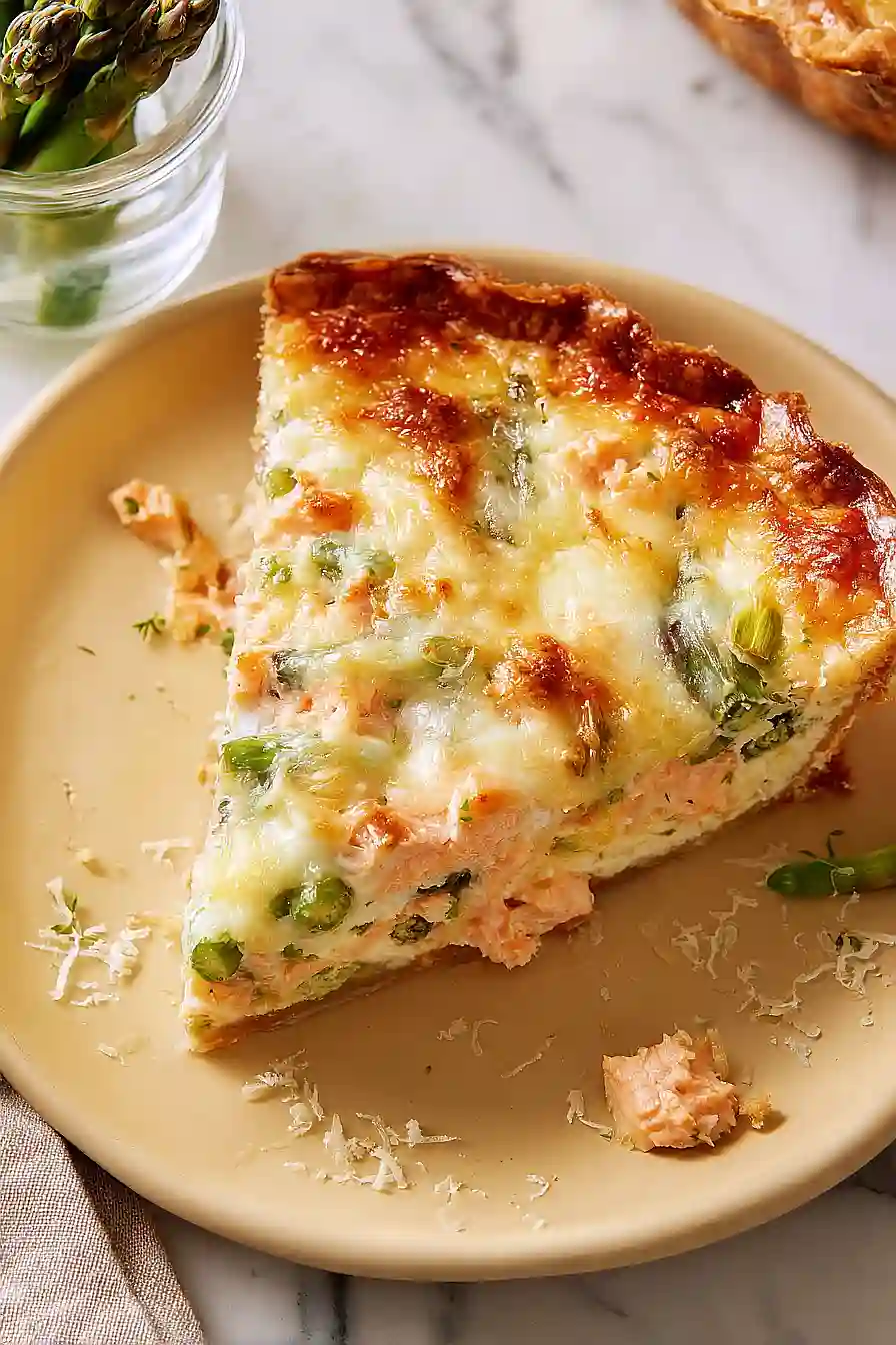 salmon asparagus pie