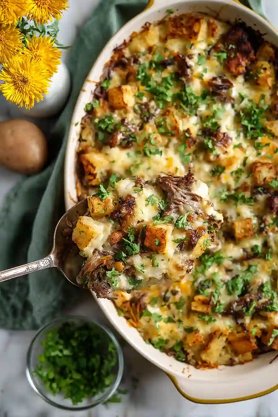 brisket hashbrown casserole