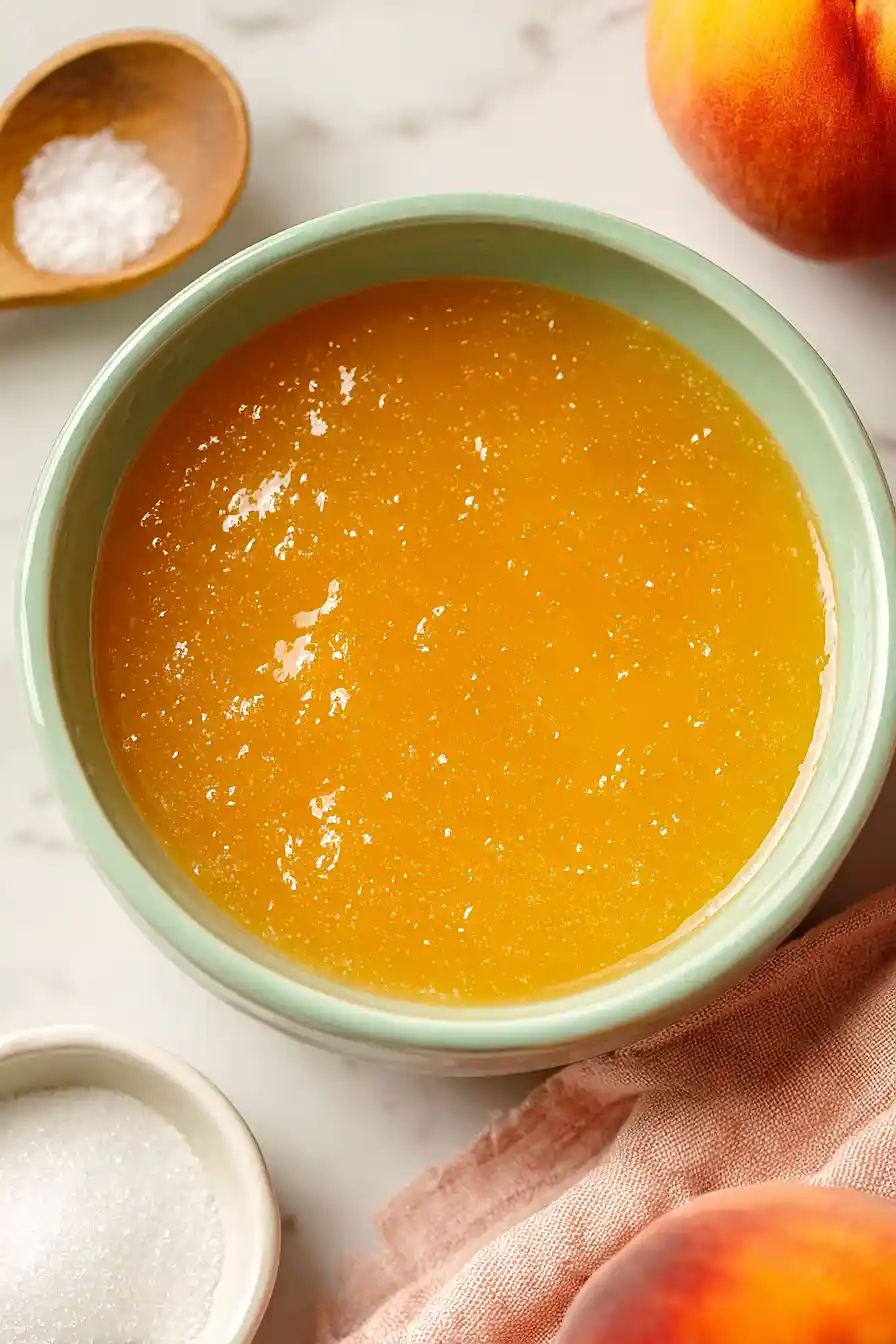 peach sauce