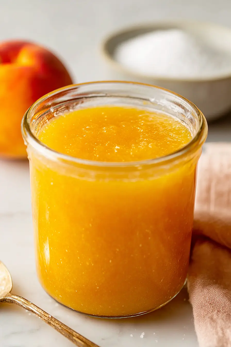peach sauce