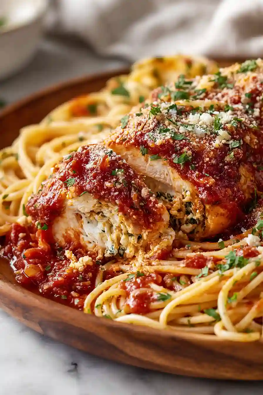 spinach ricotta chicken