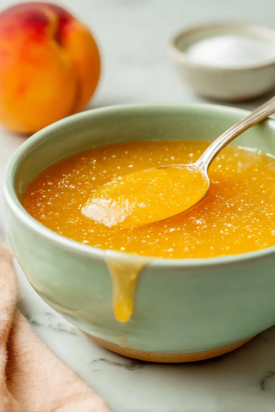 peach sauce