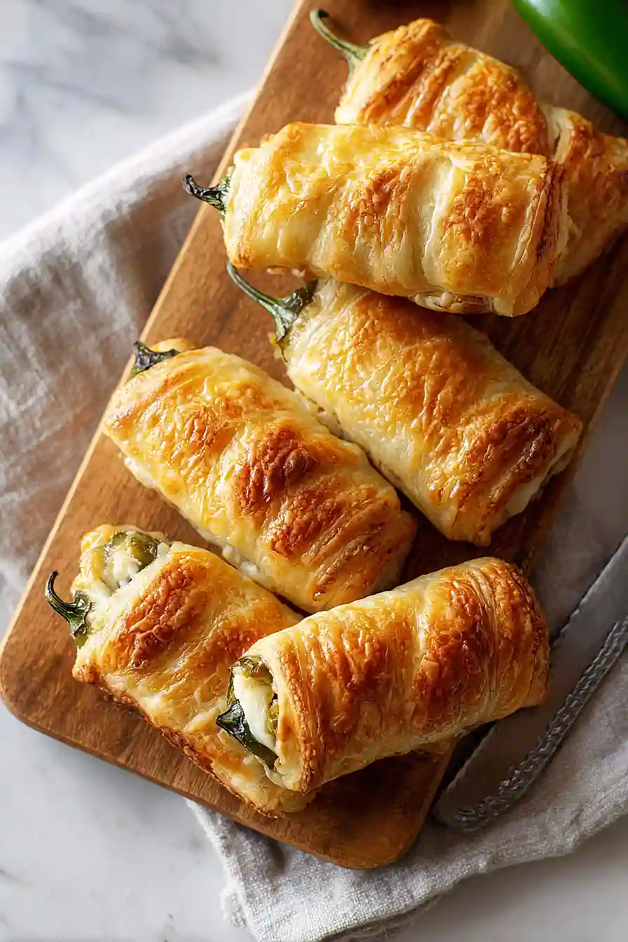 puff pastry jalapeño poppers