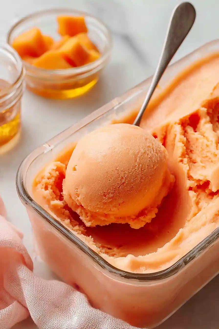 peach sorbet
