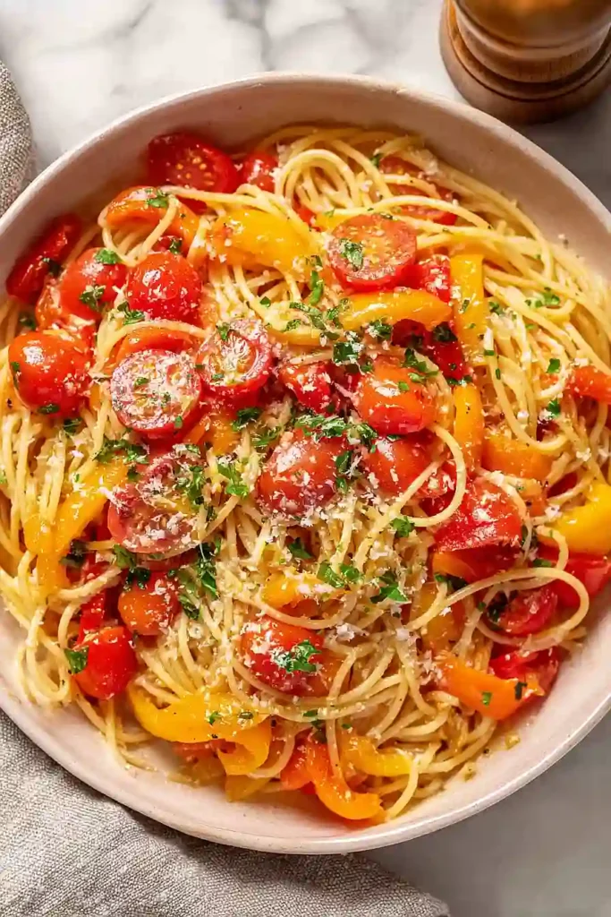 bell pepper pasta