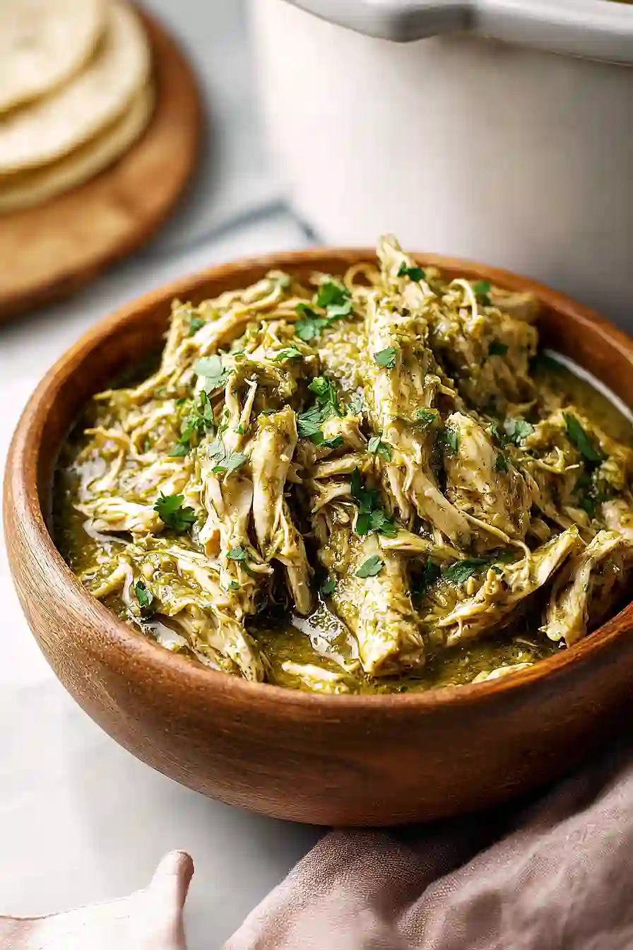 crockpot salsa verde chicken