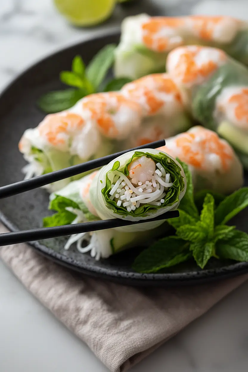 vietnamese shrimp spring rolls
