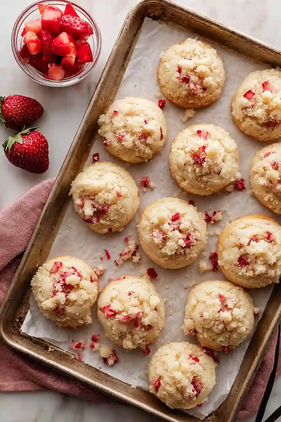 strawberry shortcake cookies
