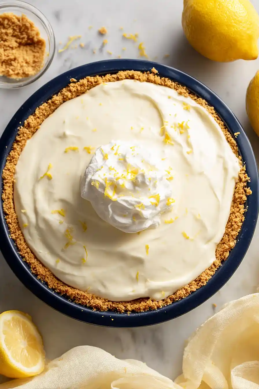 no bake lemon pie