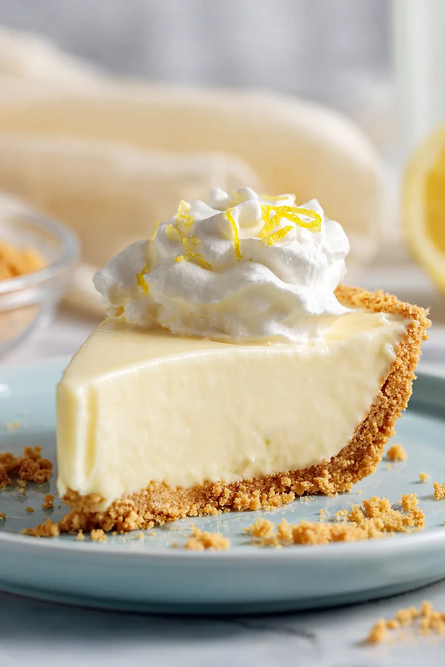 no bake lemon pie