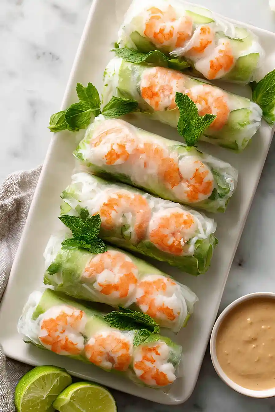 vietnamese shrimp spring rolls