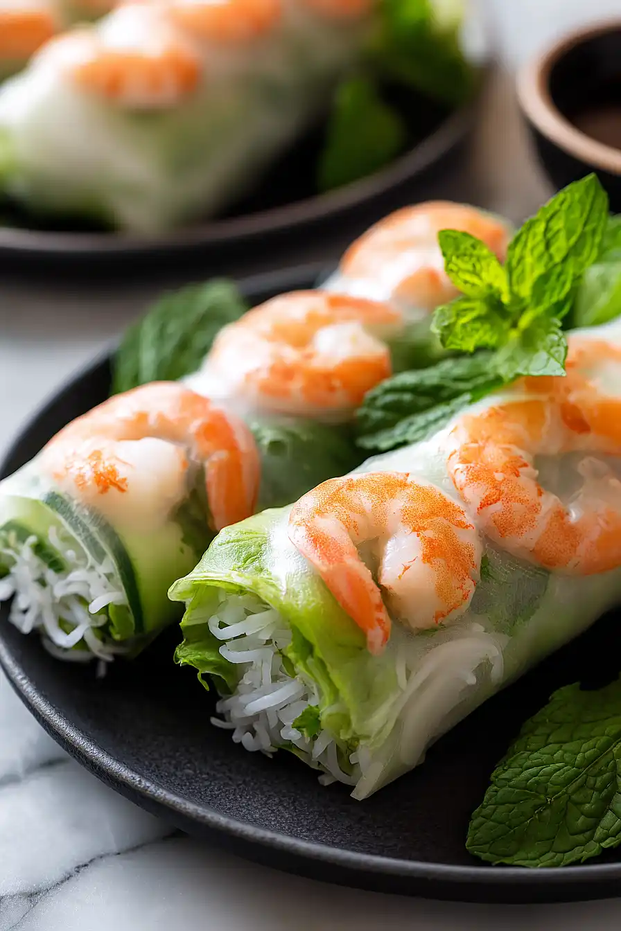 vietnamese shrimp spring rolls