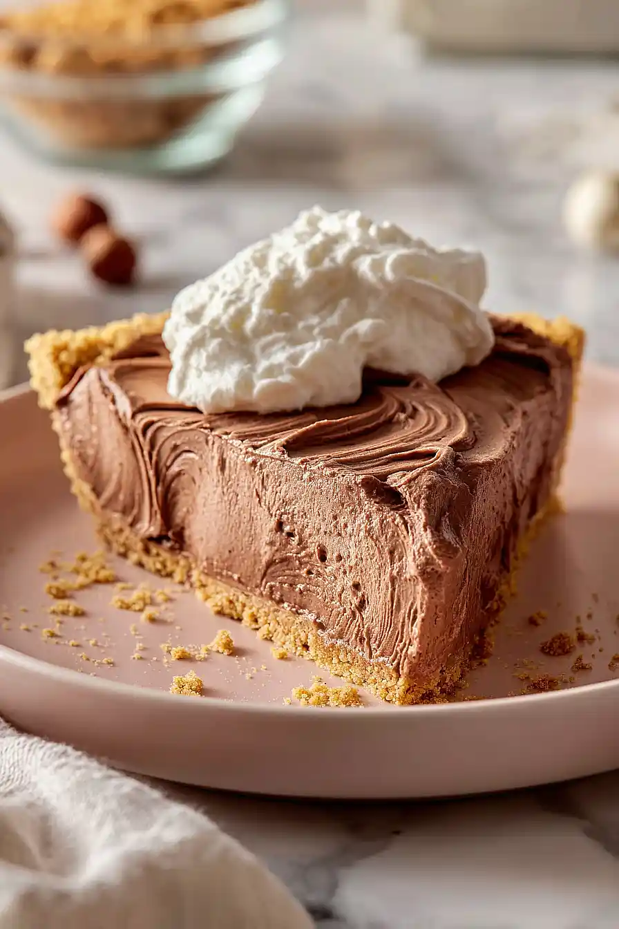 no bake nutella pie