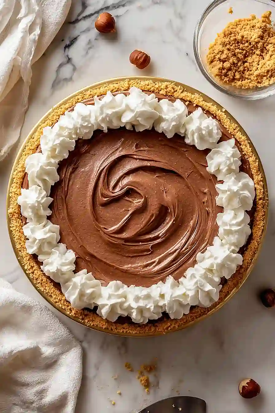 no bake nutella pie