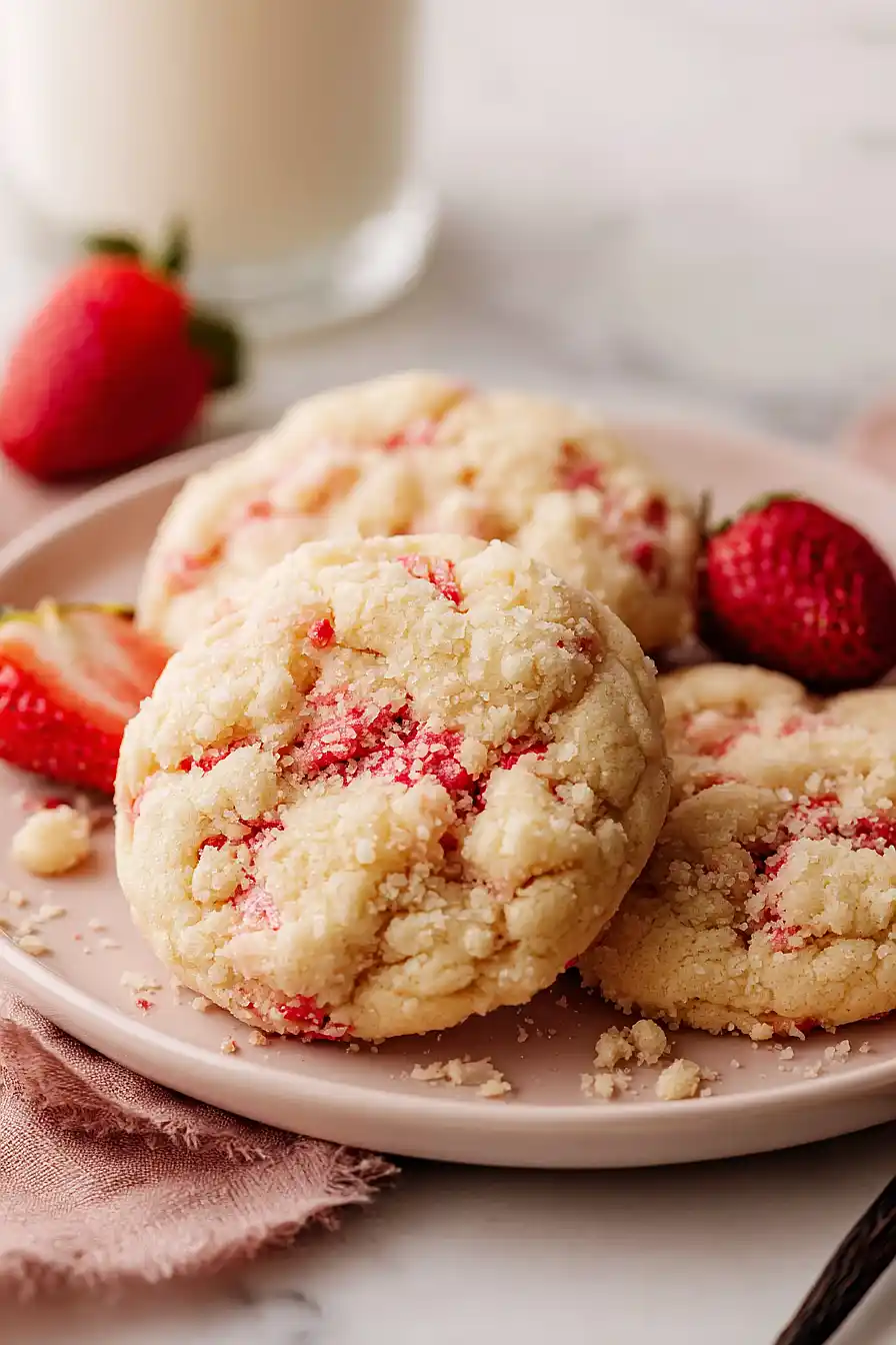 strawberry shortcake cookies