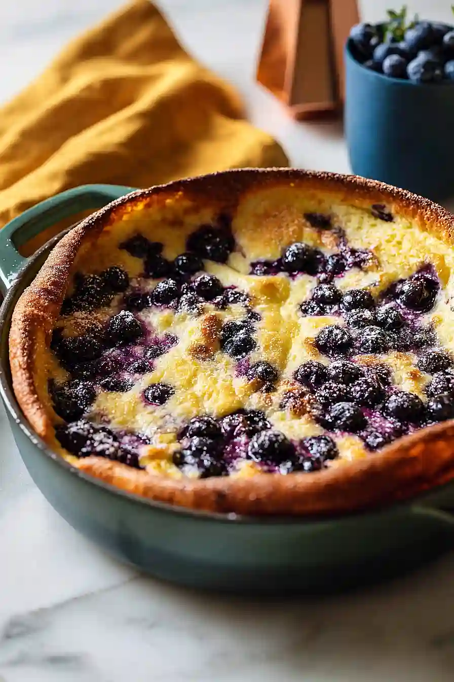 blueberry dutch baby