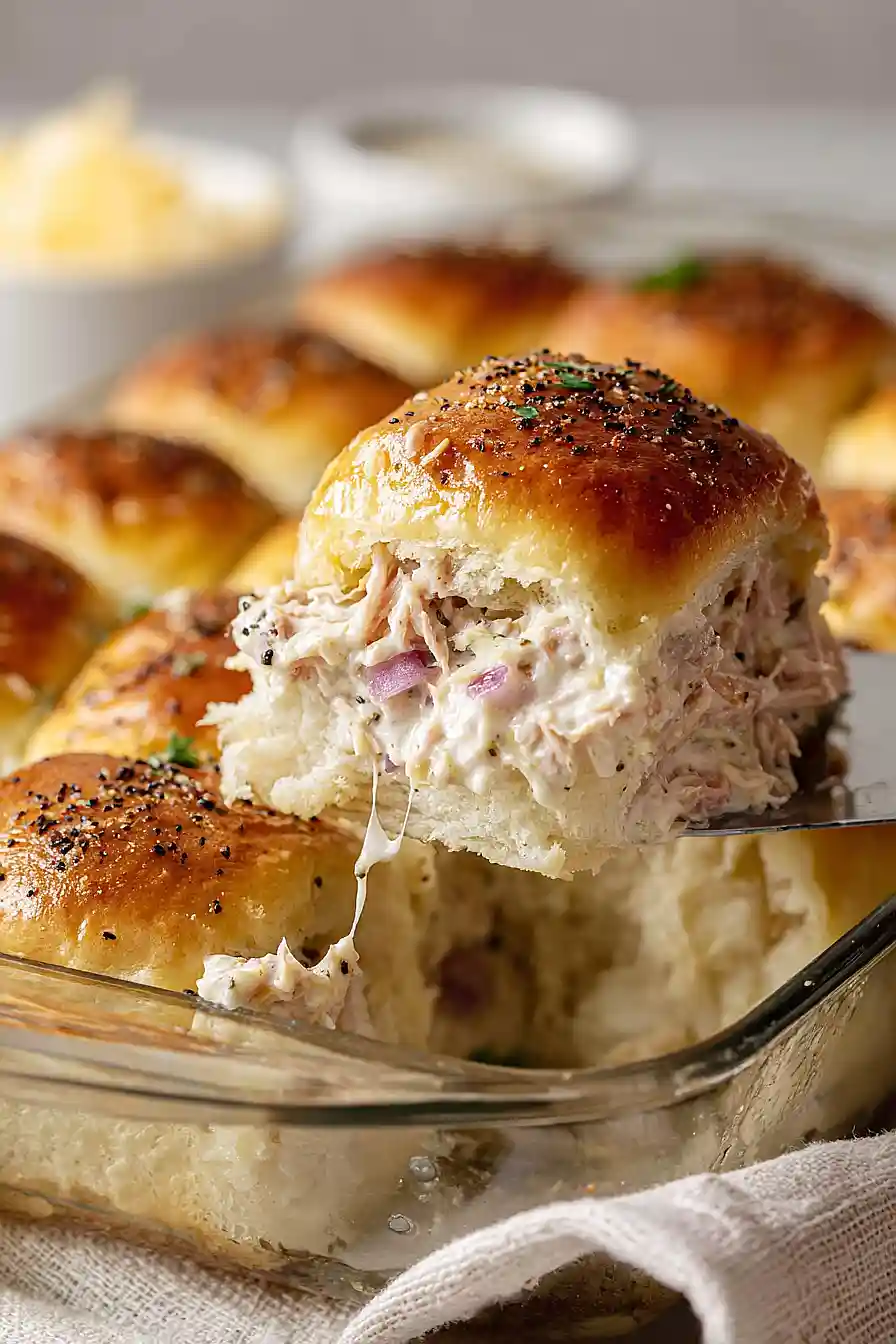 tuna melt hawaiian roll sliders