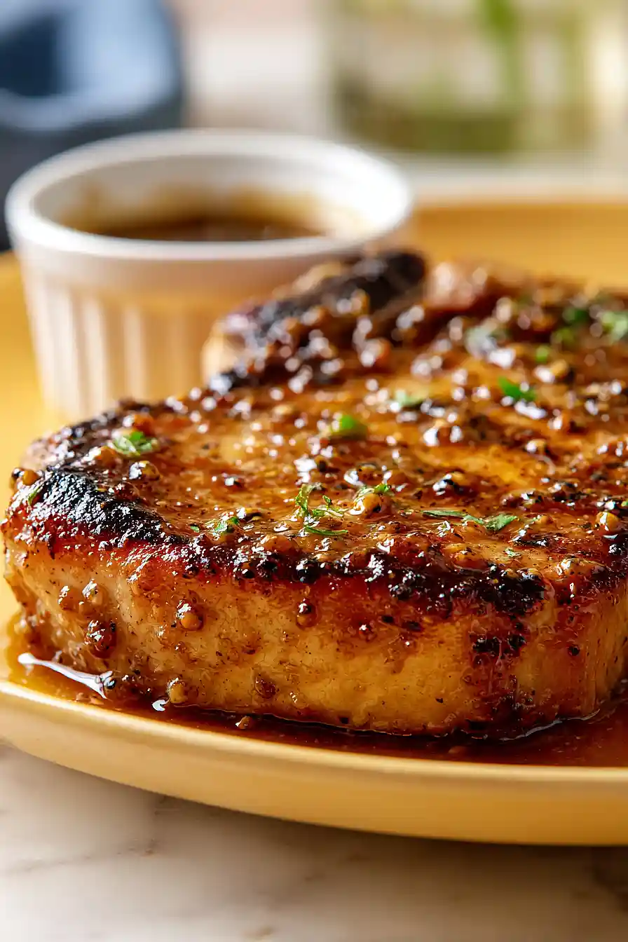 dijon mustard pork chop marinade