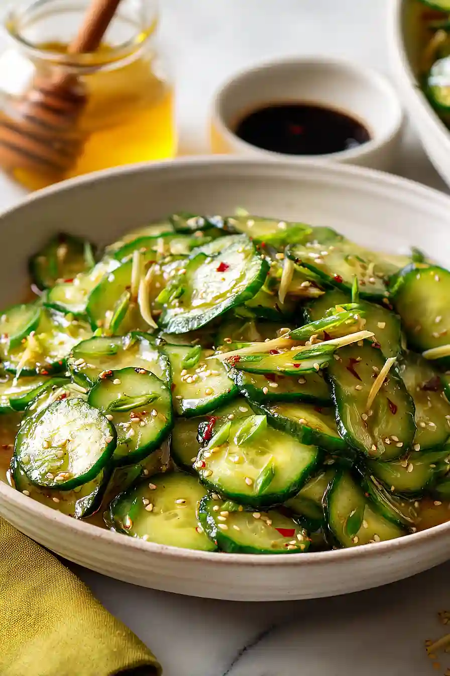 cucumber ginger salad