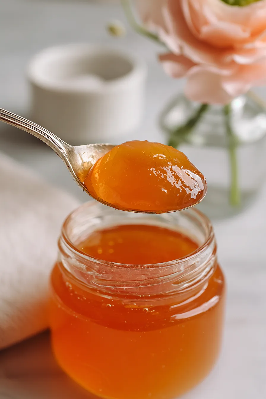 apricot jelly