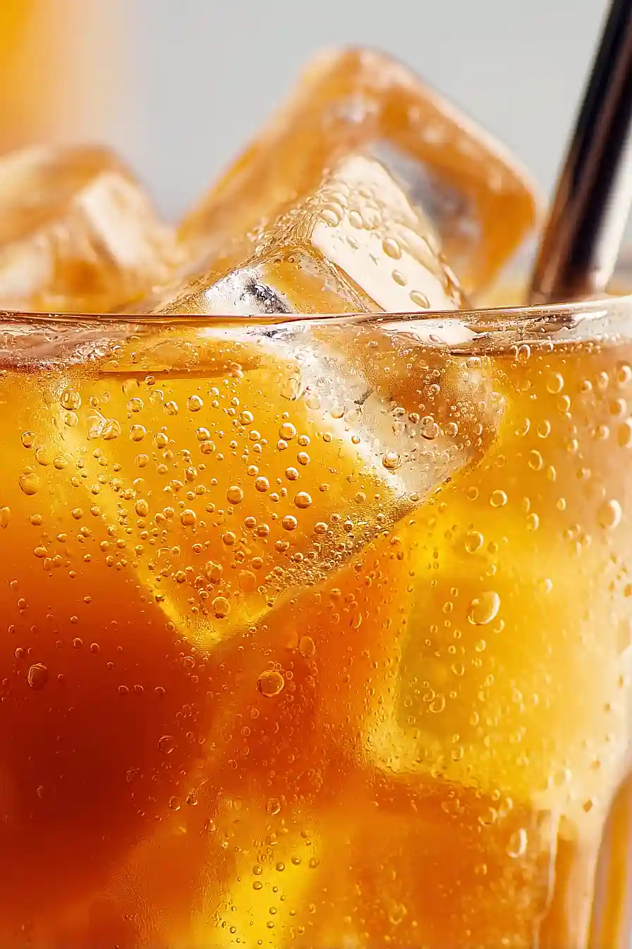apricot iced tea