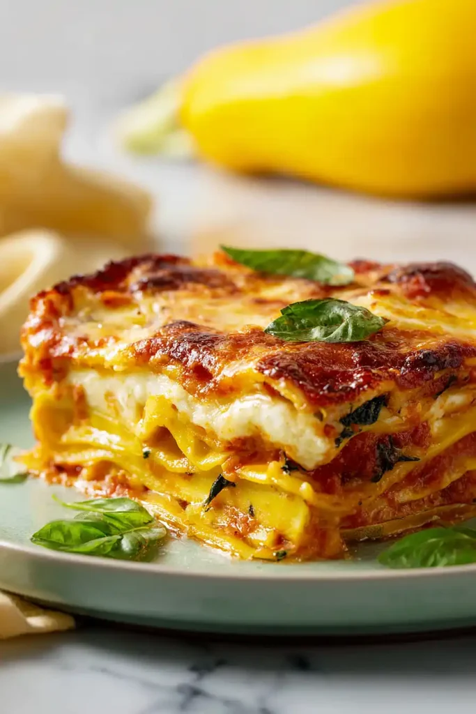 yellow squash lasagna