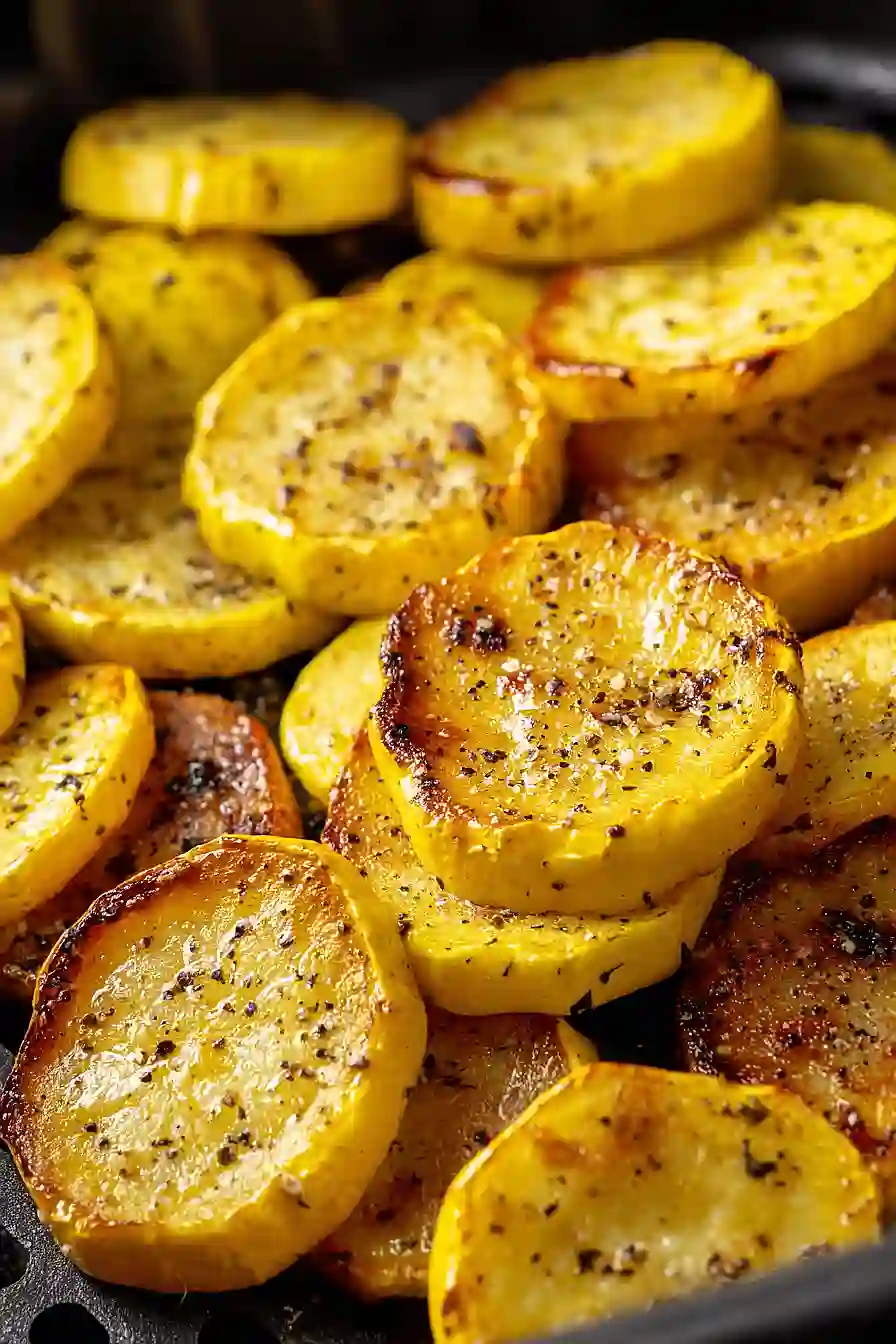 air fryer yellow squash