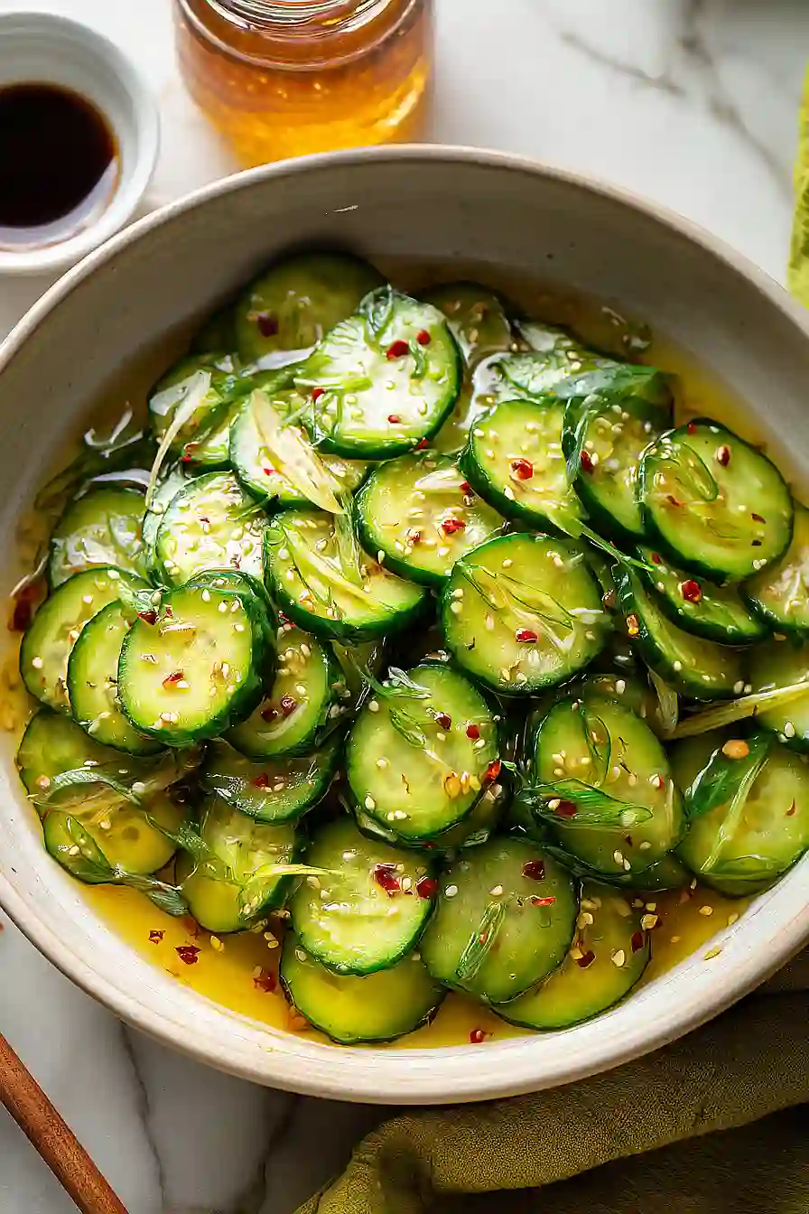 cucumber ginger salad