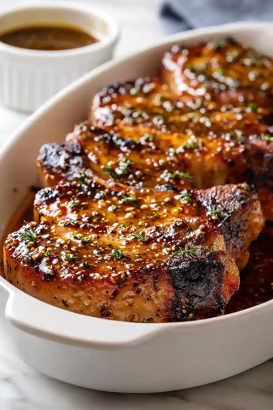 dijon mustard pork chop marinade