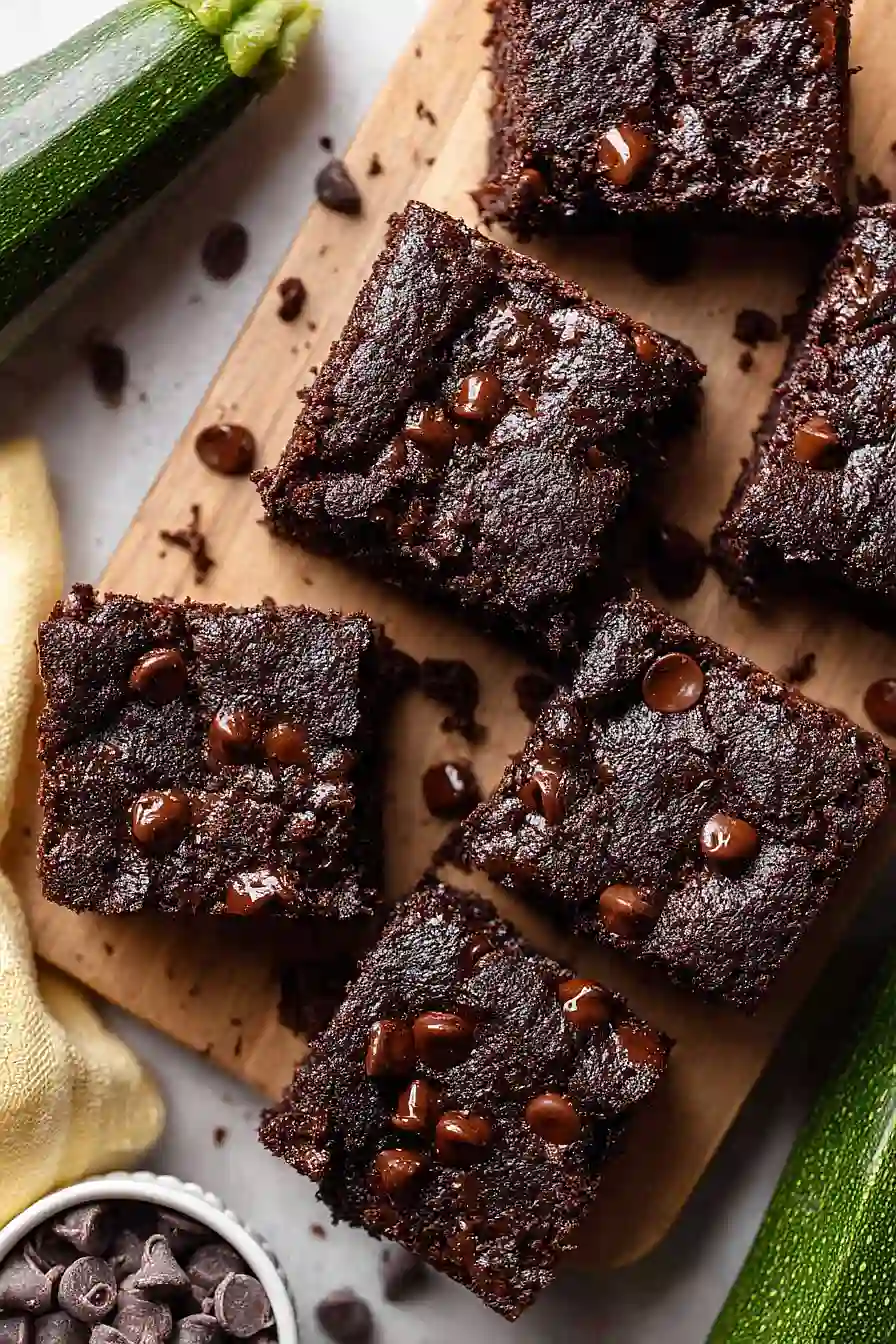 paleo zucchini brownies