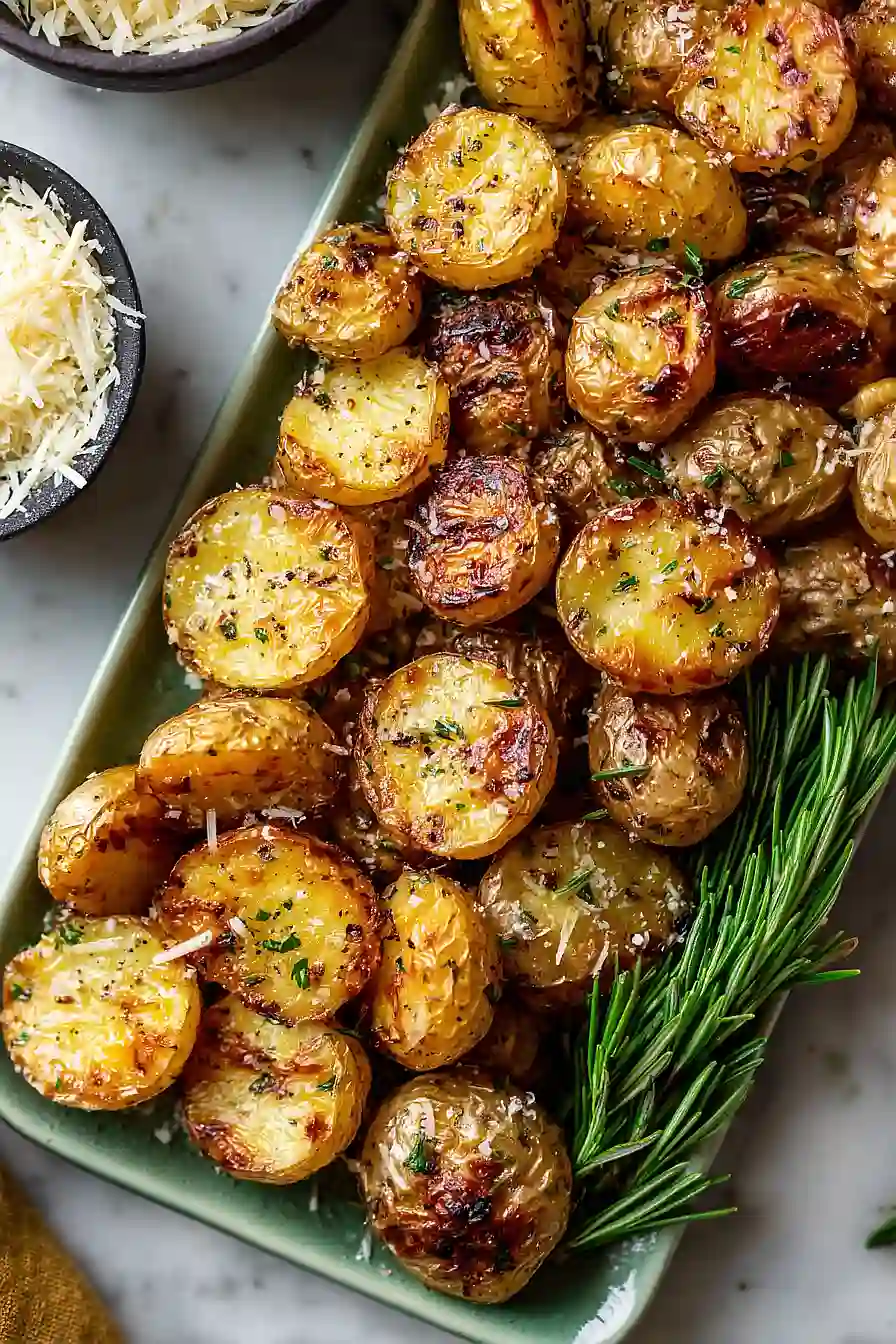 grilled potatoes