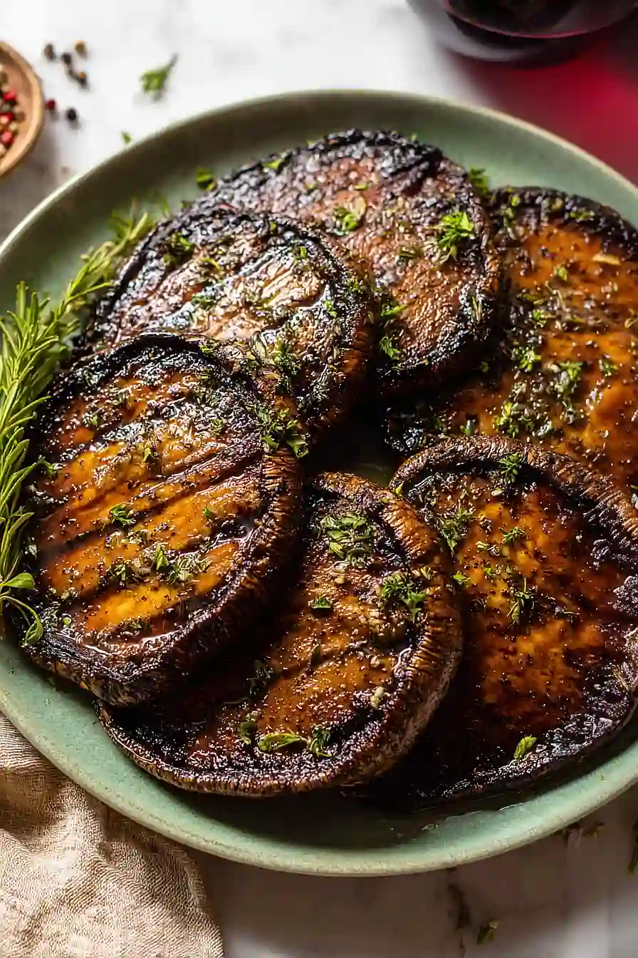grilled mushrooms