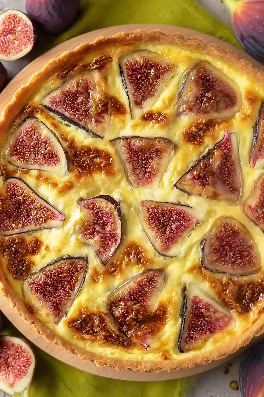 fig quiche