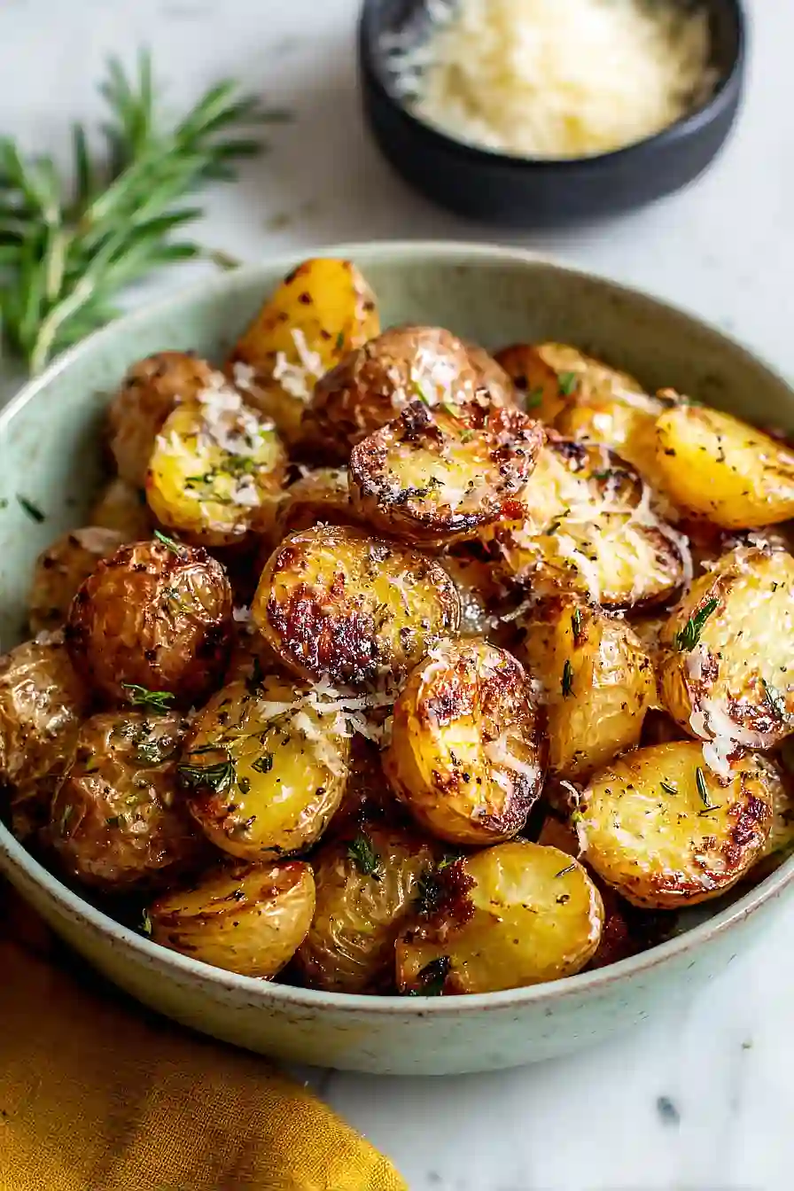 grilled potatoes
